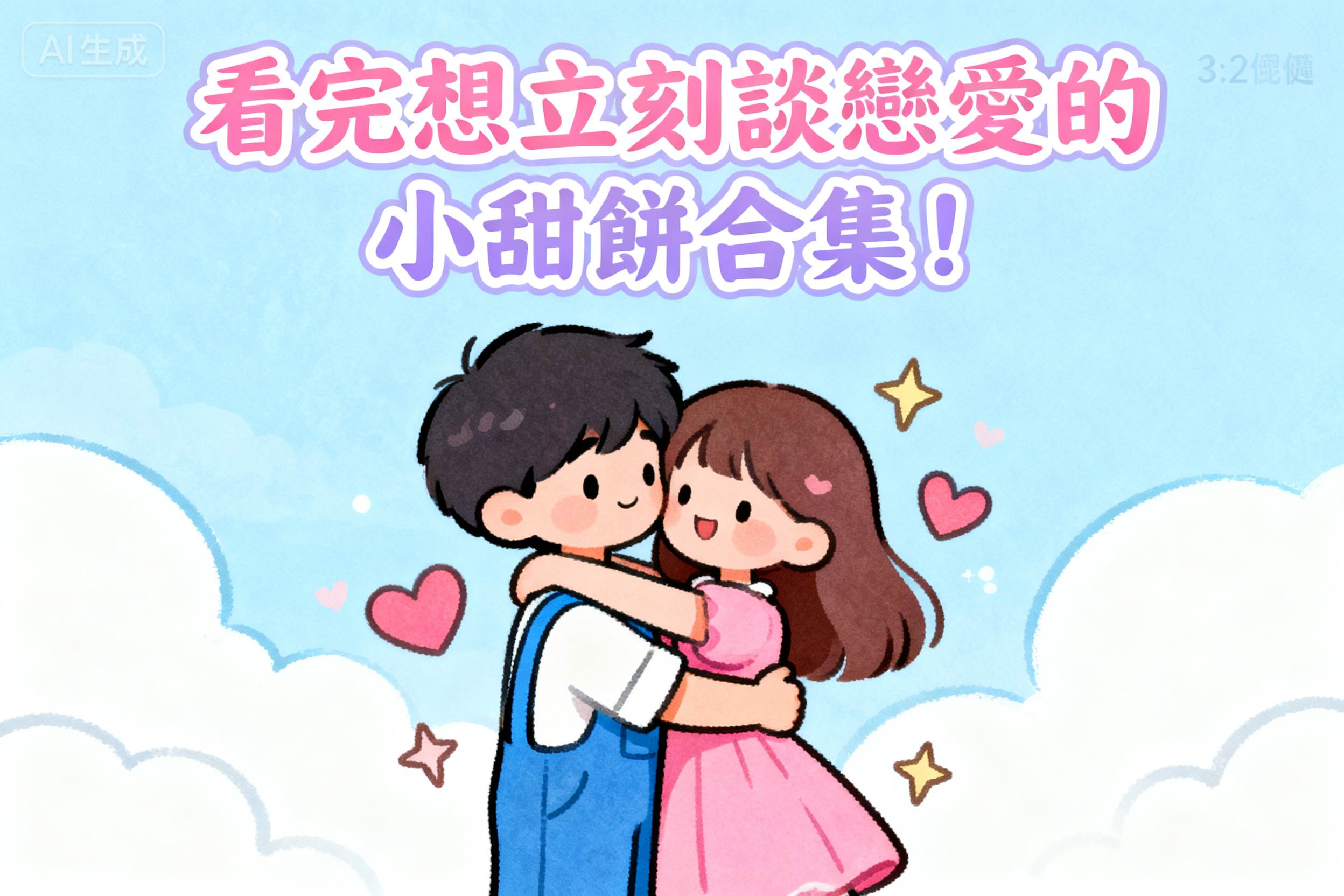 💘看完想立刻談戀愛的小甜餅合集！