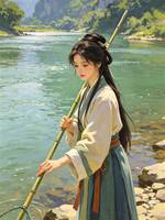 青川江月